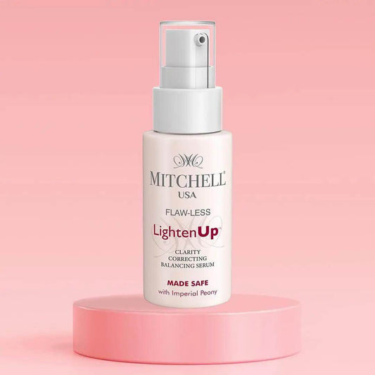 Mitchell USA Flawless Lighten Up Face Serum – 50ml | 10% Niacinamide + Alpha Arbutin + Vitamin C | Anti-Acne, Dark Spot Corrector & Brightening Serum