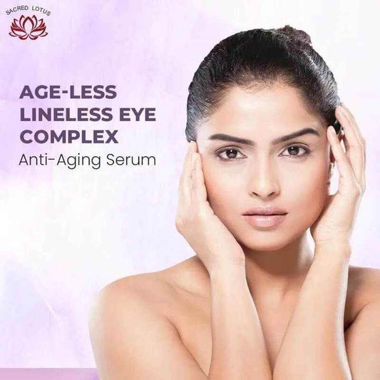 Mitchell USA Lineless Eye Complex – 15ml | Anti-Aging Under Eye Serum for Dark Circles, Puffiness & Fine Lines | Herbal Eye Care for All Skin Types