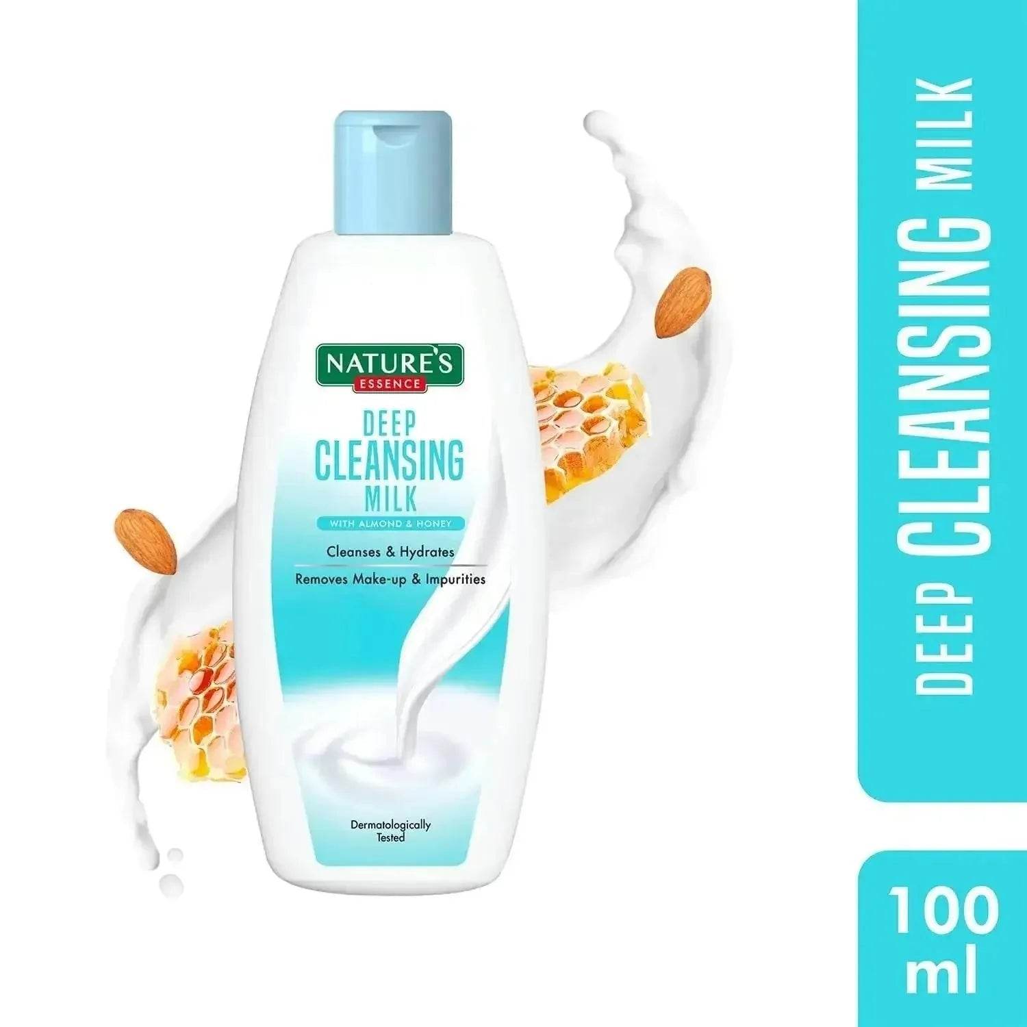 Nature's Essence Deep Cleansing Milk | Gentle & Hydrating | 100ml