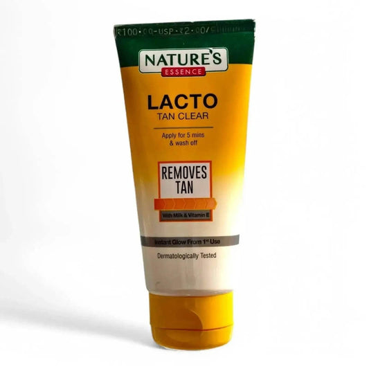 Nature's Essence Lacto Tan Clear | Tan Removal Cream for Glowing Skin | 100g