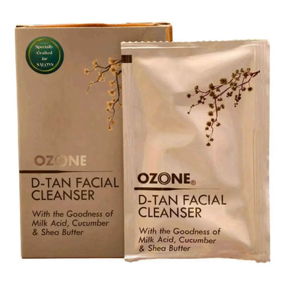 Ozone D-Tan Facial Cleanser – Remove Tan & Brighten Skin