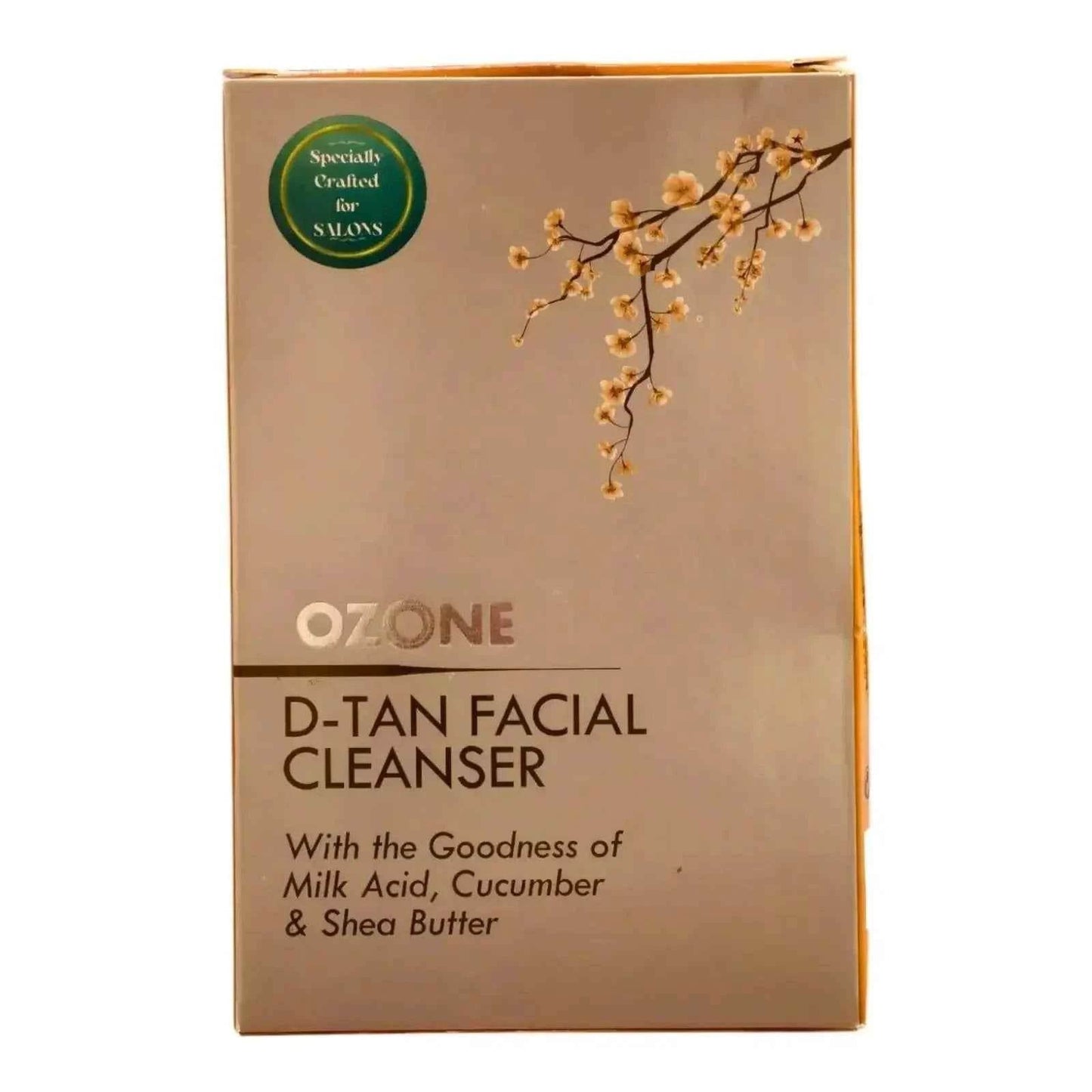 ozone d-tan facial cleanser – remove tan & brighten skin