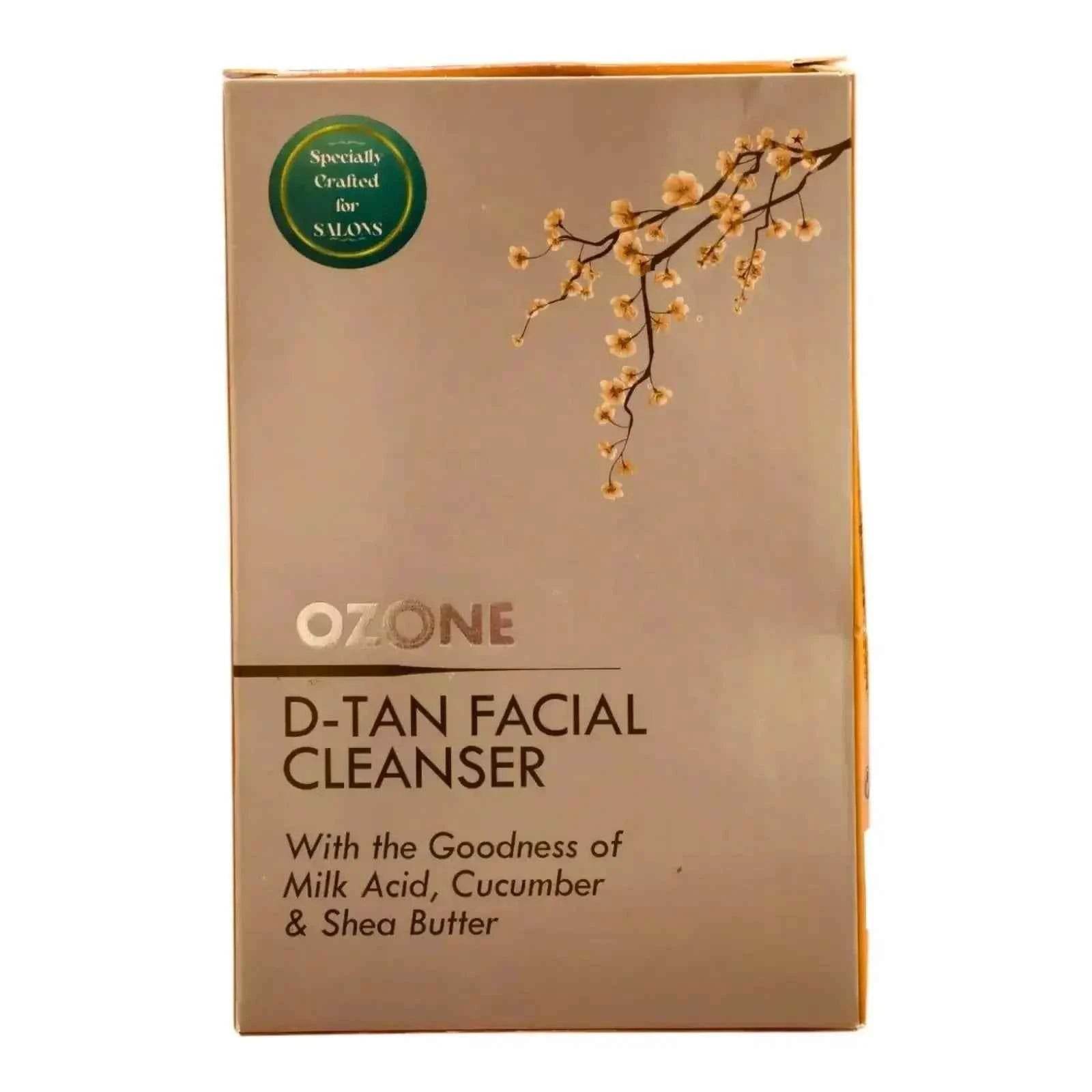 Ozone D-Tan Facial Cleanser – Remove Tan & Brighten Skin