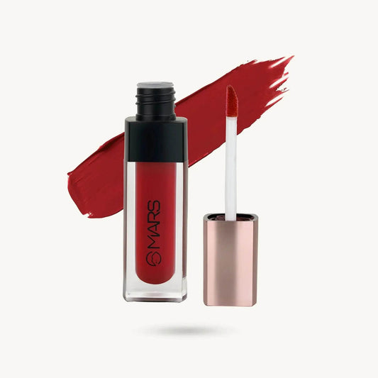 Popstar Liquid Mousse Lipstick – Soft Matte Finish | Weightless Texture | Long-Lasting & Non-Sticky | Intense Color Payoff | Waterproof Lip Tint