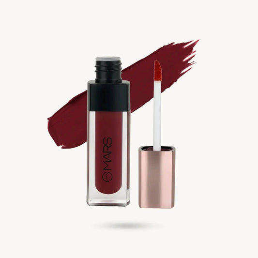 Popstar Liquid Mousse Lipstick – Soft Matte Finish | Weightless Texture | Long-Lasting & Non-Sticky | Intense Color Payoff | Waterproof Lip Tint