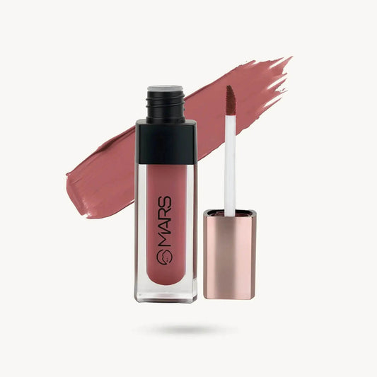 Popstar Liquid Mousse Lipstick – Soft Matte Finish | Weightless Texture | Long-Lasting & Non-Sticky | Intense Color Payoff | Waterproof Lip Tint