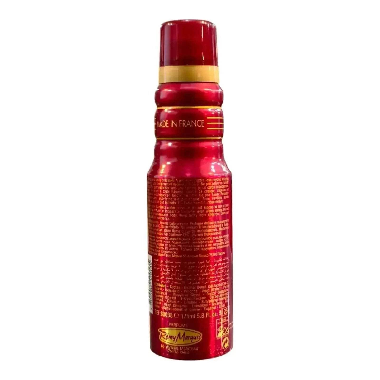 Remy Marquis Paris Pour Femme Deo Fresh Spray for Men – 175ml