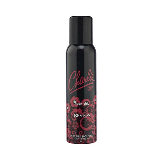 Revlon Charlie Neon Chic Perfume Body Spray - 150ml, Vibrant, Feminine, Sensual Scent