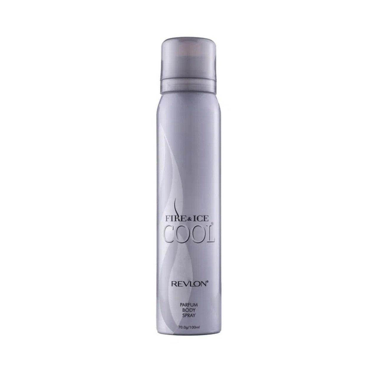 revlon fire & ice perfumed body spray - cool, refreshing fragrance
