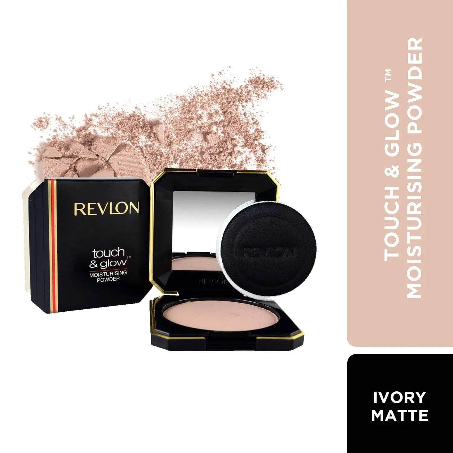 Revlon Touch and Glow Moisturising Powder - Gold Matte (12g) - Gehnasale