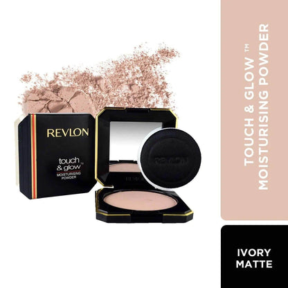 Revlon Touch and Glow Moisturising Powder - Gold Matte (12g) - Gehnasale