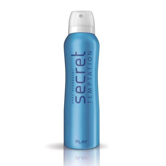 Secret Temptation Play Women's Deodorant - 150ml, Fresh and Floral Scent