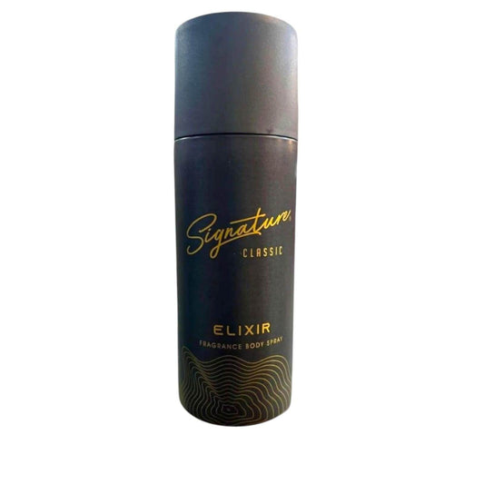 SIGNATURE Elixir Fragrance Body Spray - 150ml, Unisex Deodorant, Revitalizing Scent