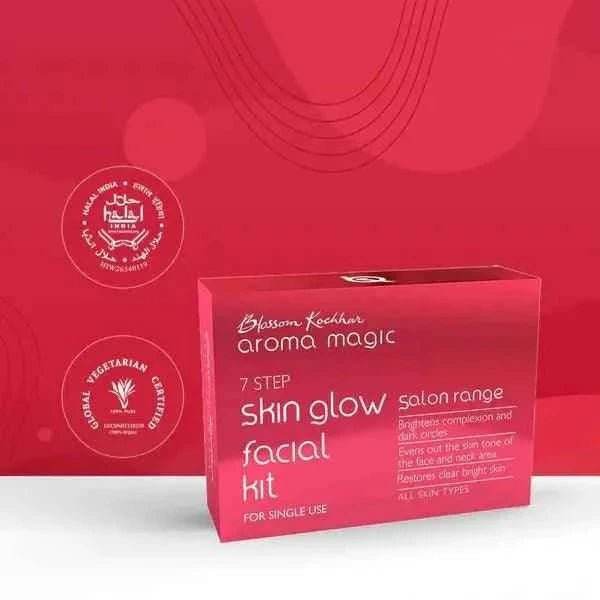 🌟 skin glow facial kit – single use | 5-step home facial for radiant, glowing skin
