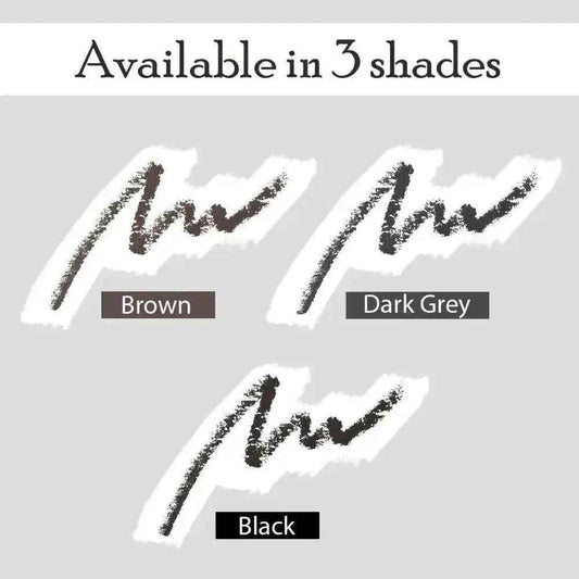 Smudge Free Eyebrow Pencil Black | Waterproof, Long-Lasting & Precision Tip