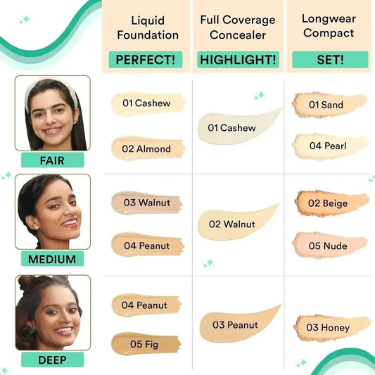 SUGAR POP Liquid Foundation - 05 Fig - 30 ml | Water Resistant, Long-Lasting (Up to 10 Hours), Super Matte Finish, Full Coverage Foundation for Flawless Skin - Gehnasale