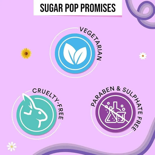 SUGAR POP Longwear Matte Compact - 01 Sand | Fair to Medium Skin | Castor Oil & Vitamin E | UV Protection | Pore Minimizing | 9 gm - Gehnasale