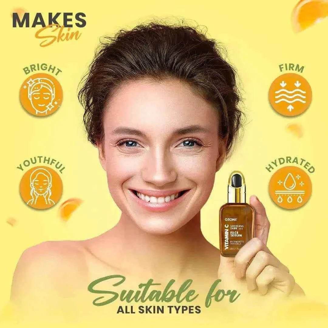 vitamin c face serum 30ml – brighten & hydrate skin
