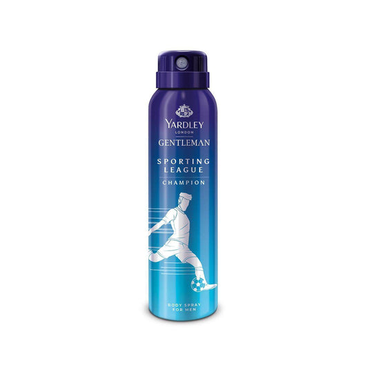 Yardley Male Gentleman Sporting League Body Spray - Champion, 150ml, Citrus