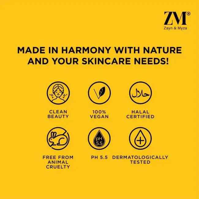 ZM Zayn & Myza Face Wash – Tea Tree & Salicylic Acid, 75ml | Anti-Acne, Oil Control Formula | No Parabens or Sulfates | Suitable for All Skin Types